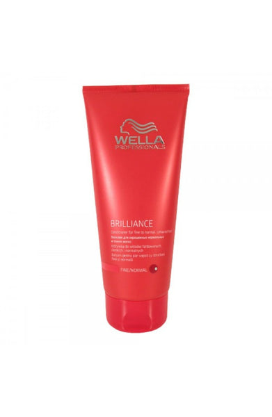 Wella Brilliance Fine - Normal Shampoo + Conditioner Mini Set
