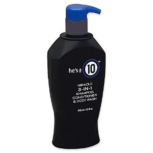He's a 10 Miracle 3-in-1 Shampoo Conditioner & Body Wash