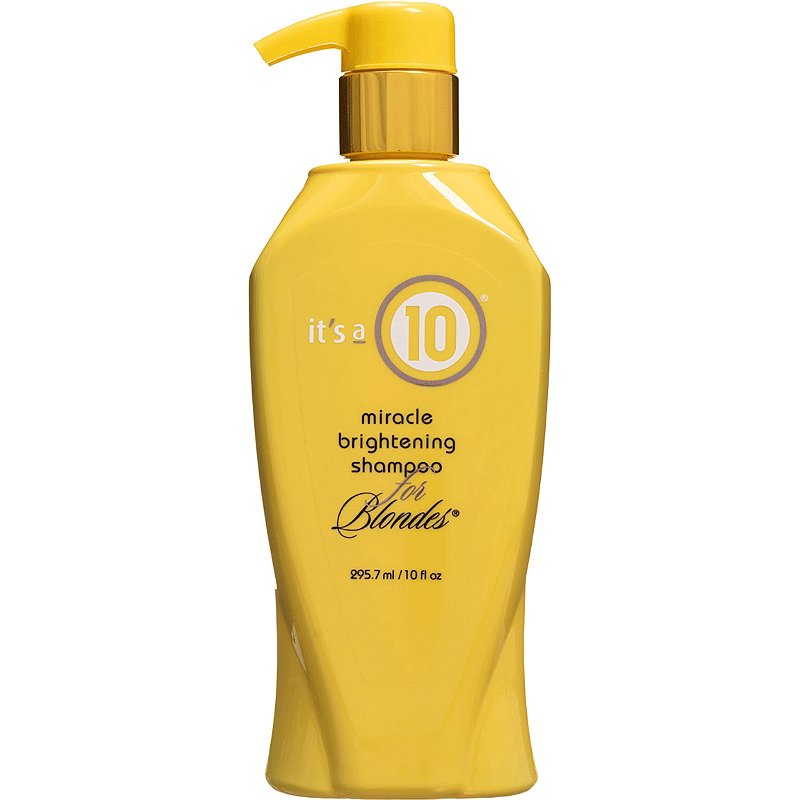 It's a 10 Miracle Brightening Shampoo for Blondes