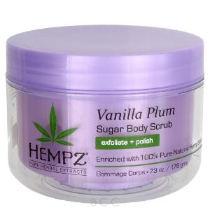 Hempz Vanilla Plum Sugar Body Scrub