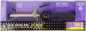 Hot Tools Curling Iron Spring Grip 5/8"